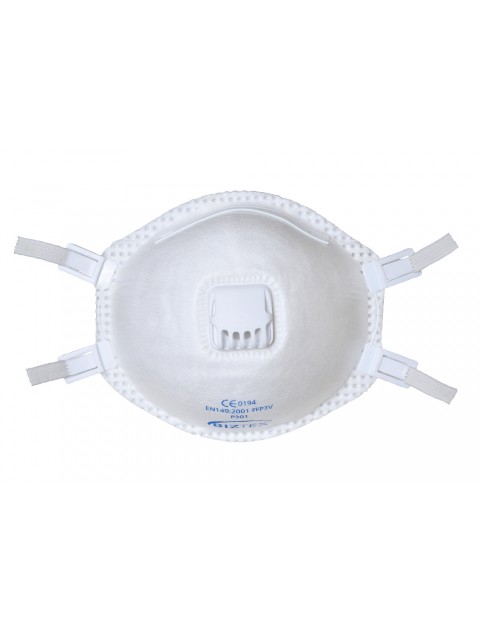 Portwest FFP3 Cupped Respirator - Pack of 10 Personal Protective Equipment 